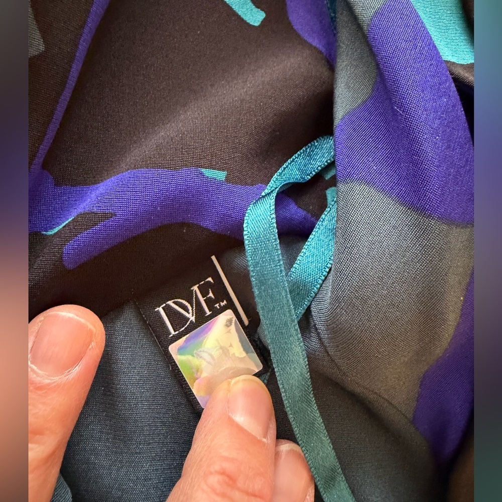DVF Wrap Dress size 2 Rizer - Picture 6 of 8